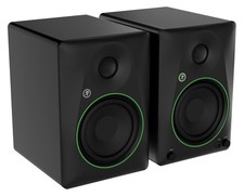 2 Mackie CR5BT 5.25" Powered Studio Monitors Speakers w/ Tone Control/Bluetooth
