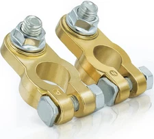 1 Pair Battery Terminal Connector, Heavy Duty Cable End Connector Compatible Wit