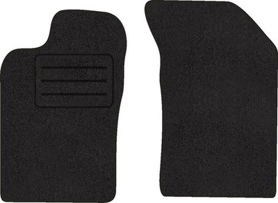 Fußmatten Velours Autoteppich passend für ALFA Romeo GT vorne schwarz