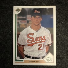 Upper Deck 1991 Top Prospect Mike Mussina Rookie Card #65 Orioles MLB. rookie card picture