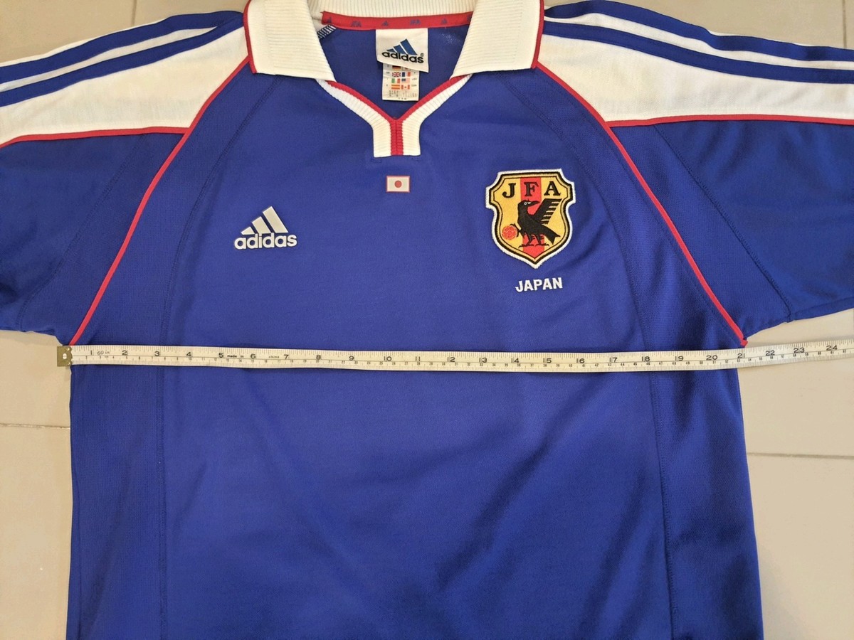Japan Football team shirt 2000-2001 Version Player Size L | eBay