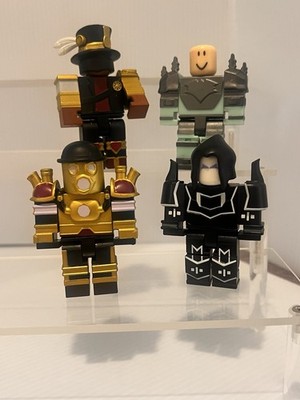 Dungeon Quest: Fusion Goliath Throwdown Lot of 4 ROBOLOX Action Figures No Codes