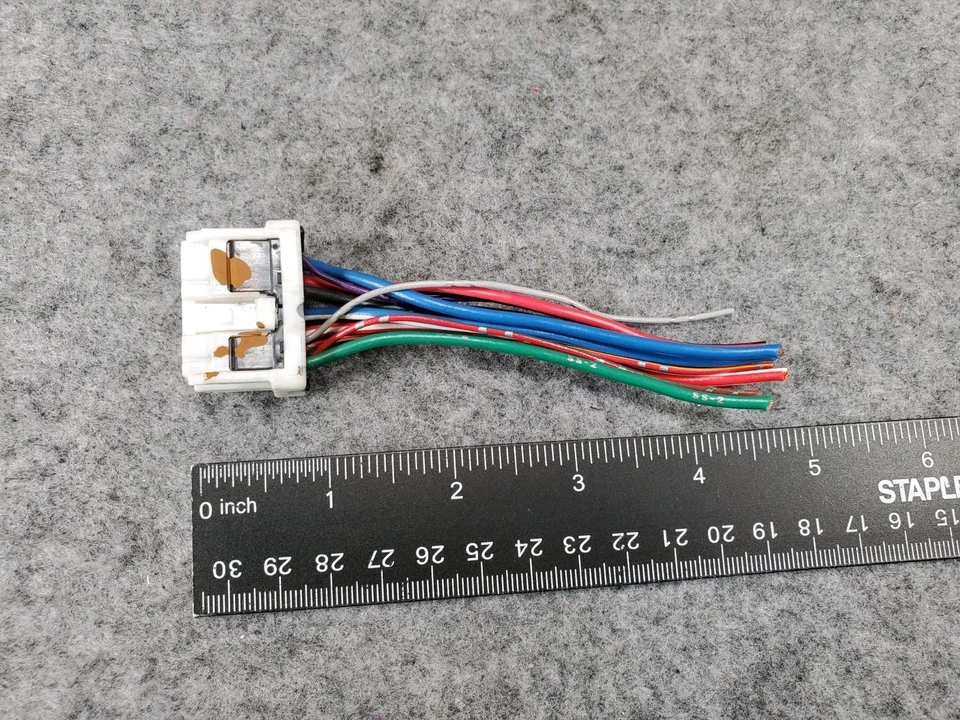 Nissan Sentra/200SX 1995-1997 cupé interruptor de ventana maestra de 2 puertas conector de cable OEM Foto 2 de 4