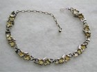 Boucher Scrimshaw Design Ivy Leaf Necklace Vintage — photo 2