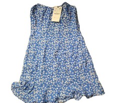 ZARA Flower Pattern Mini Dress SIZE S 9006/173/044