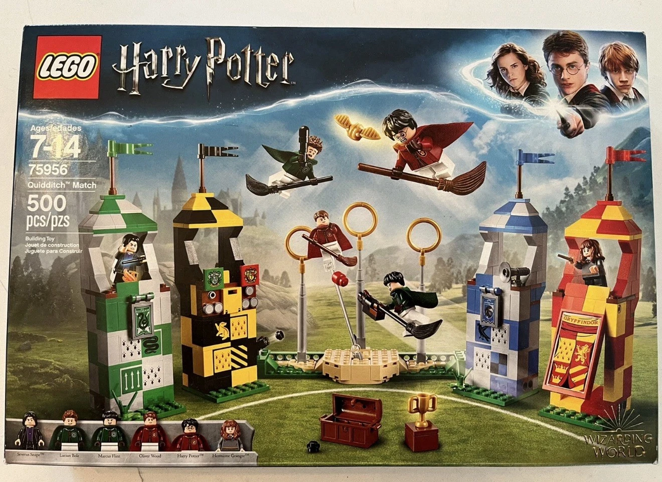 Lego Harry Potter Quidditch Match 75956, Retired set, New in Sealed Box, 6 Figs
