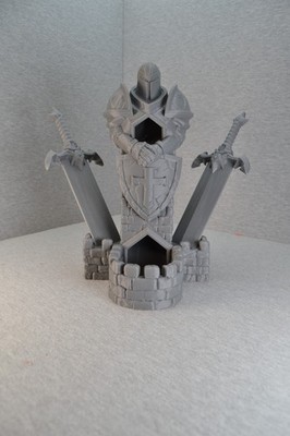 The Sentinel Dice Tower   Modular Sword Dice Roller for Tabletop RPGs   Interact