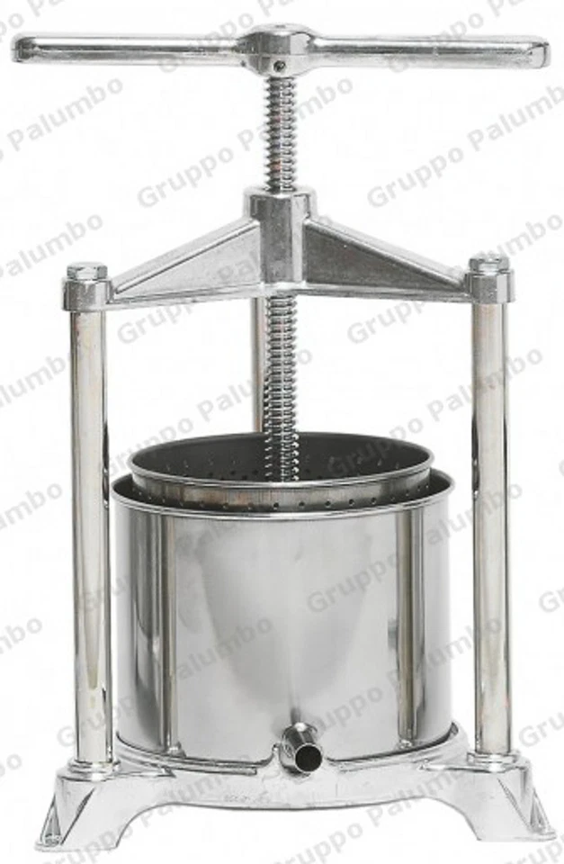 PAVI PALUMBO Torchietto torchio premitutto Inox alluminio Pavi AL lt 3