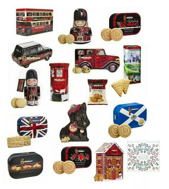 Walkers Assorted Biscuits London Bus Tin 450g for sale online eBay