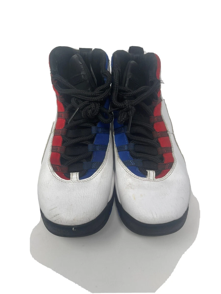 Jordan retro 10 shop blue and red