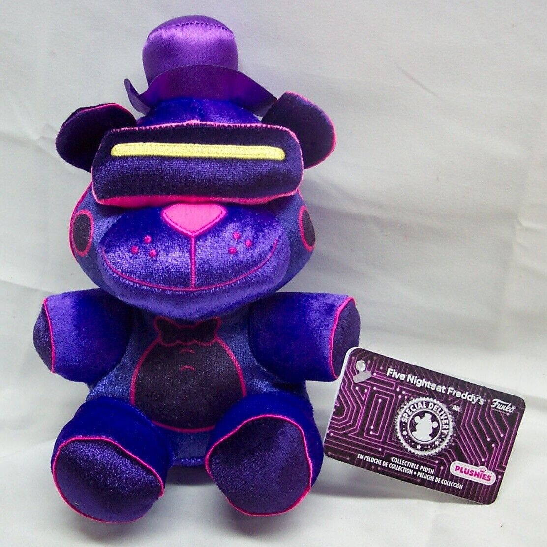 FNAF Five Nights at Freddy's Plushie Toy. Plush Freddy Bear. 8 in used