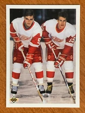 1990-91 Upper Deck # 521 Fedorov Young Guns Check list