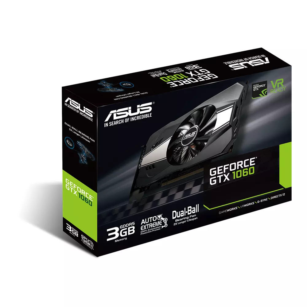 ASUS PHOENIX GeForce GTX 1060 3 GB 