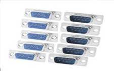 D-SUB 9 Pin DB9 Male Solder Type Socket Connector GG 10 pieces