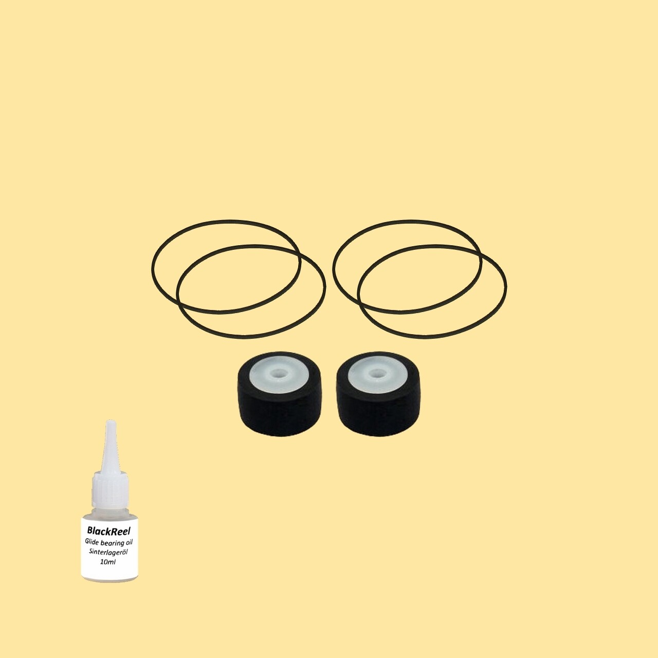 Kit 8 Für Sony Tc-w 345 Tape Deck Cassette Deck