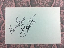 Massimo Bonetti - La settimana onda - Squadra mobile - Tonino - Autografato 1984