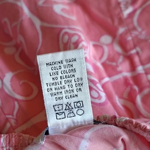 Lilly Pulitzer • Vintage Girl's Youth Skort Pink Butterfly 5 - Picture 10 of 10