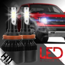 XENTEC LED HID Headlight Conversion kit H11 6000K for 2003-2013 Volvo C70