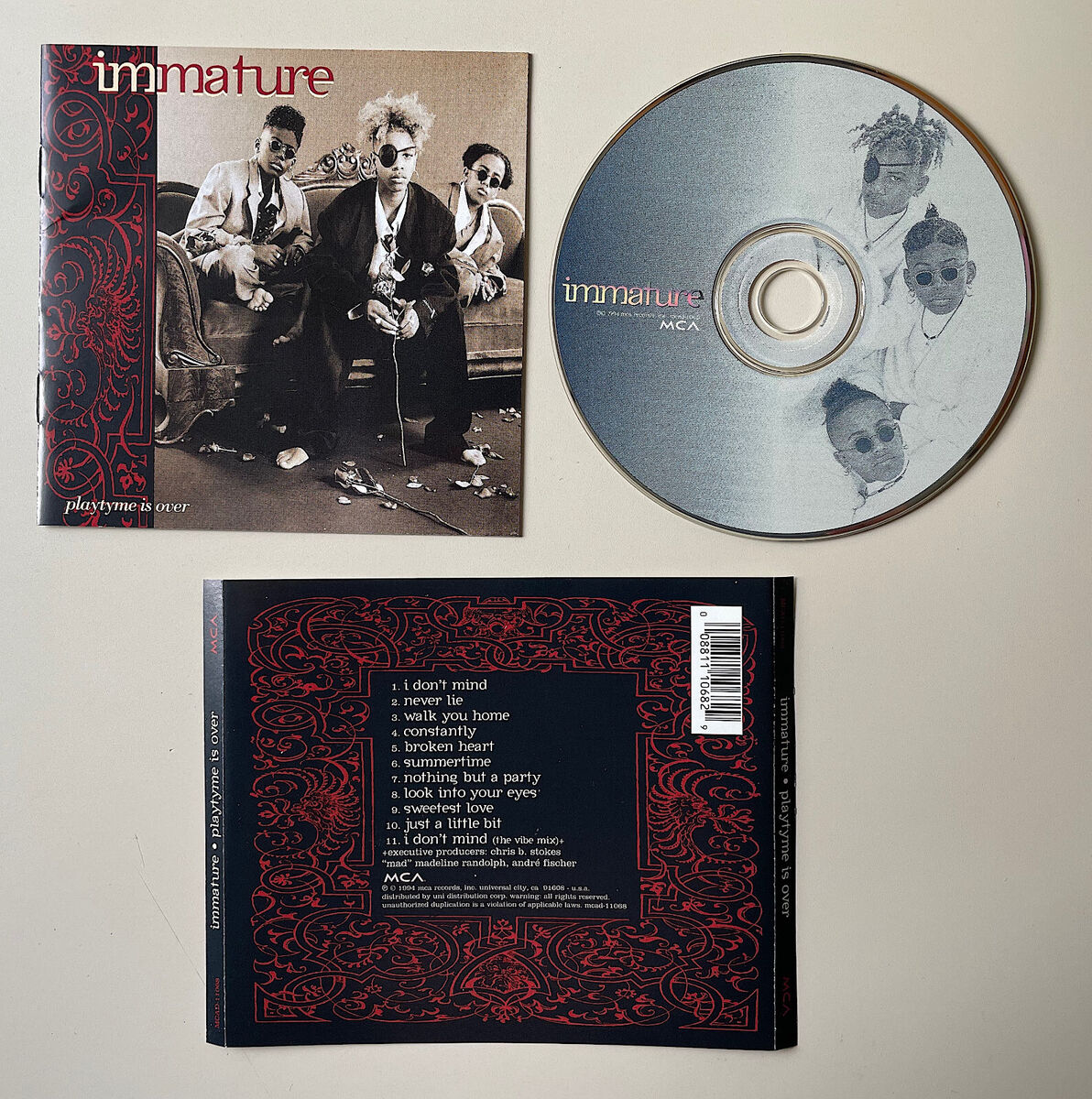 Immature: Playtime Is Over: CD Immature: Playtime Is Over: CD