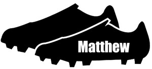 personalised kids football boots