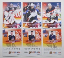 2017 BY cards IIHF World Championship Team USA Pick a Player Card