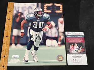 Brian Mitchell Signed Autographed 8x10 Philadelphia Eagles Football Photo JSA