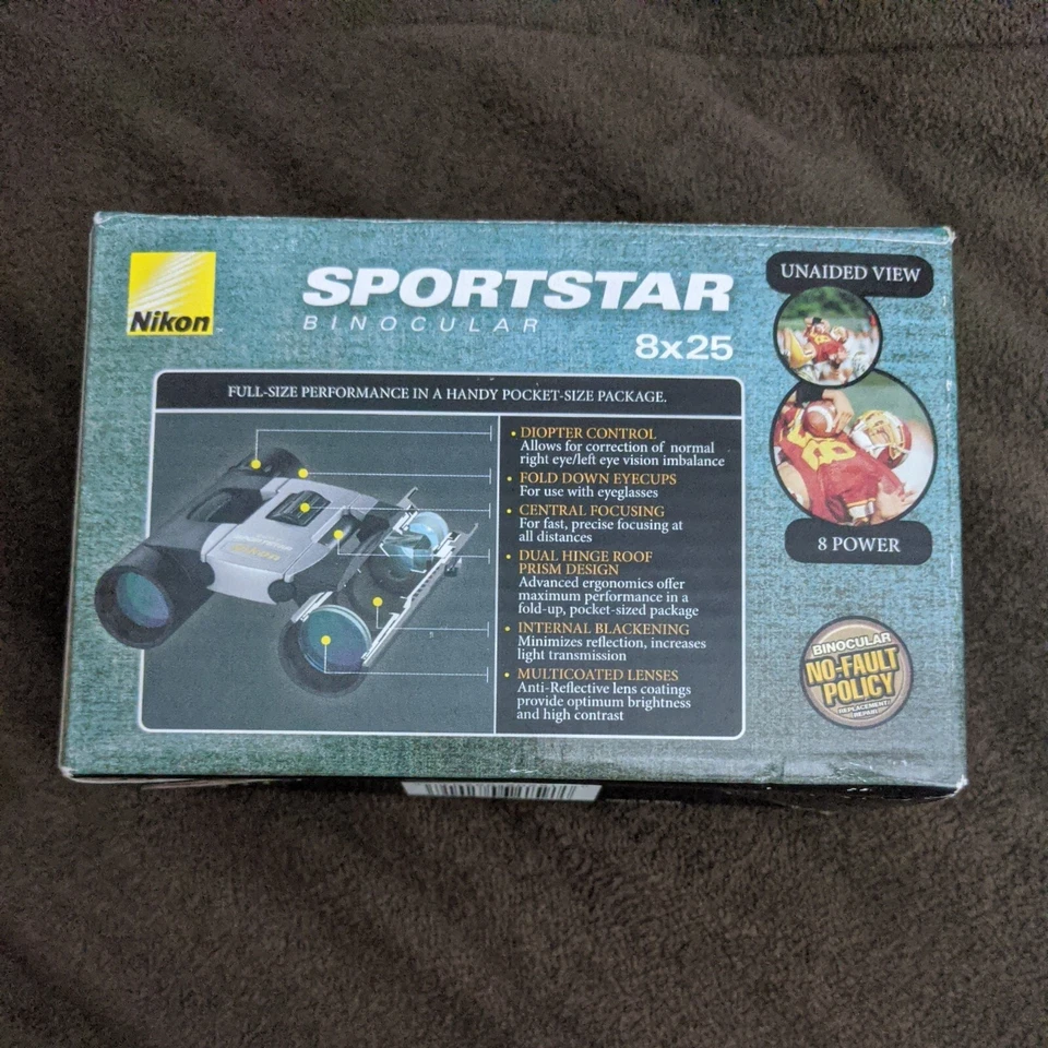 Nikon SportsStar Binoculars. 8x25 6 Degree. #596 - Image 3 of 4