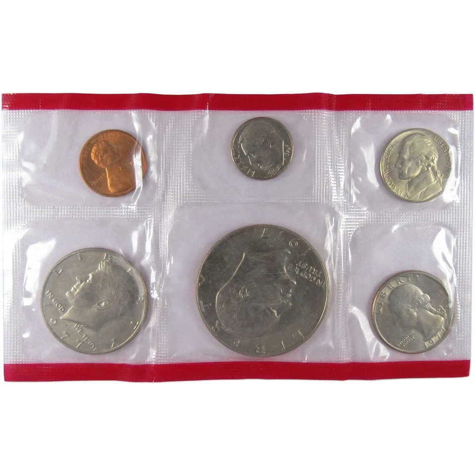 1977 Uncirculated Coin Set U.S Mint Original Government Packaging OGP - Image 4 of 4