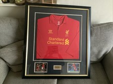 Signed Stephen Gerrard Shirt With Certificate.. Signed To Mike