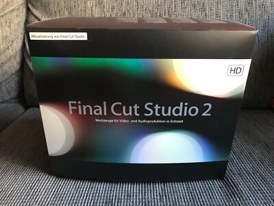 Apple Final Cut Pro 3 & Final Cut Studio & Final Cut Studio 2 Editing Software