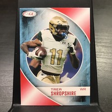2023 Sage High Series Red Parallel Card of Trea Shropshire - UAB Birmingham