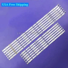 12Pcs LED Strips for Samsung UE55J6510 UE55H6670 UE55H6800 UE55H6400 UE55H6200 