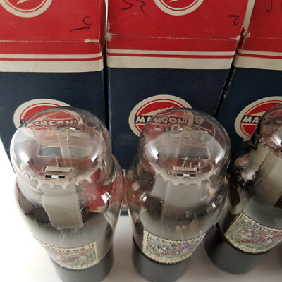 1 X U50/80 MARCONI TUBE. SILVER PLATES. 1948s NOS/NIB 1 X U50/80 MARCONI TUBE. SILVER PLATES. 1948s NOS/NIB