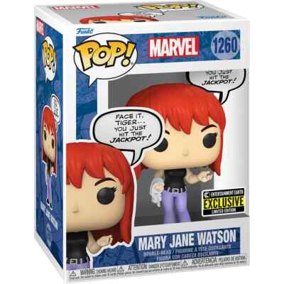 Spider-Man Mary Jane Watson Funko Pop! Vinyl Figure #1260 - Entertainment Earth