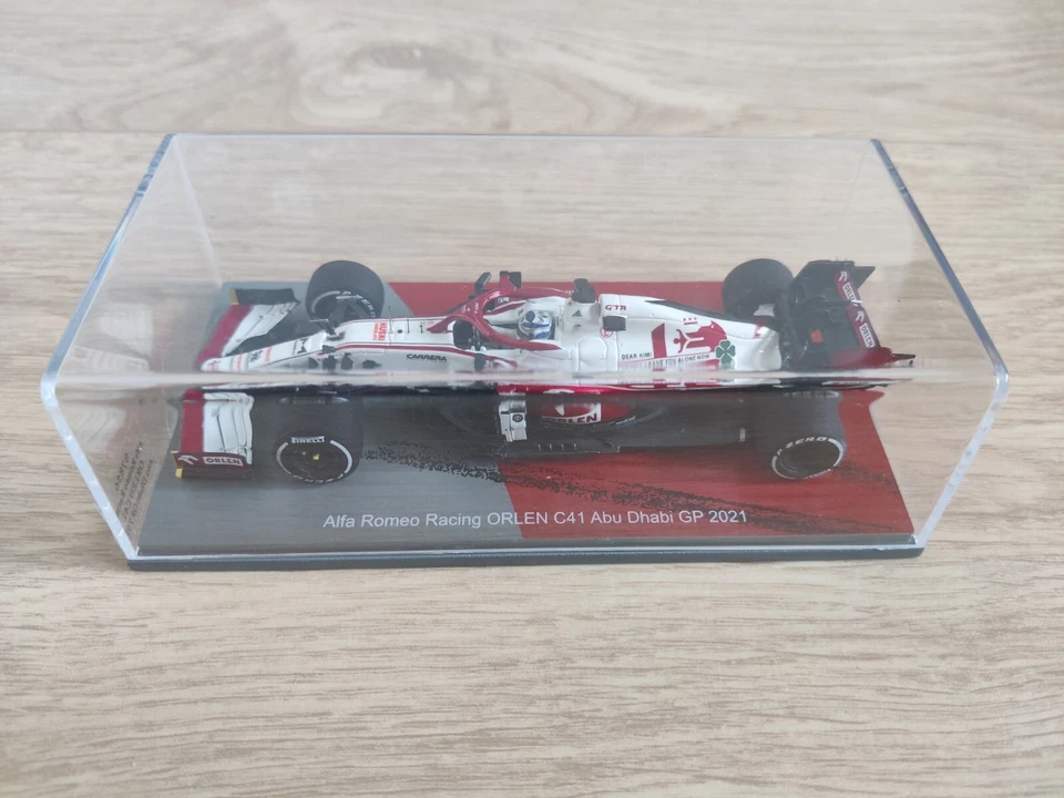 F1 Alfa Romeo C41, Raikkonen, Abu Dhabi GP 2021, Spark, 1:43 - Image 3 of 4