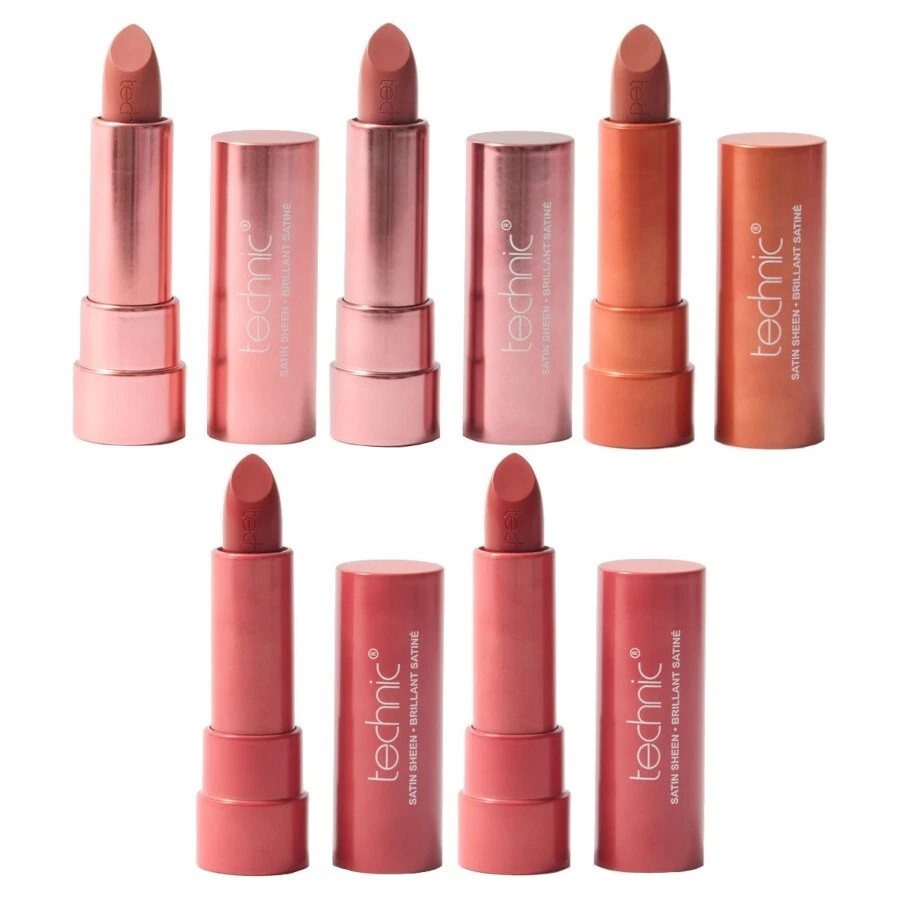 Technic Satin Sheen Lippenstift Farbton wählbar Nude Pink Braun