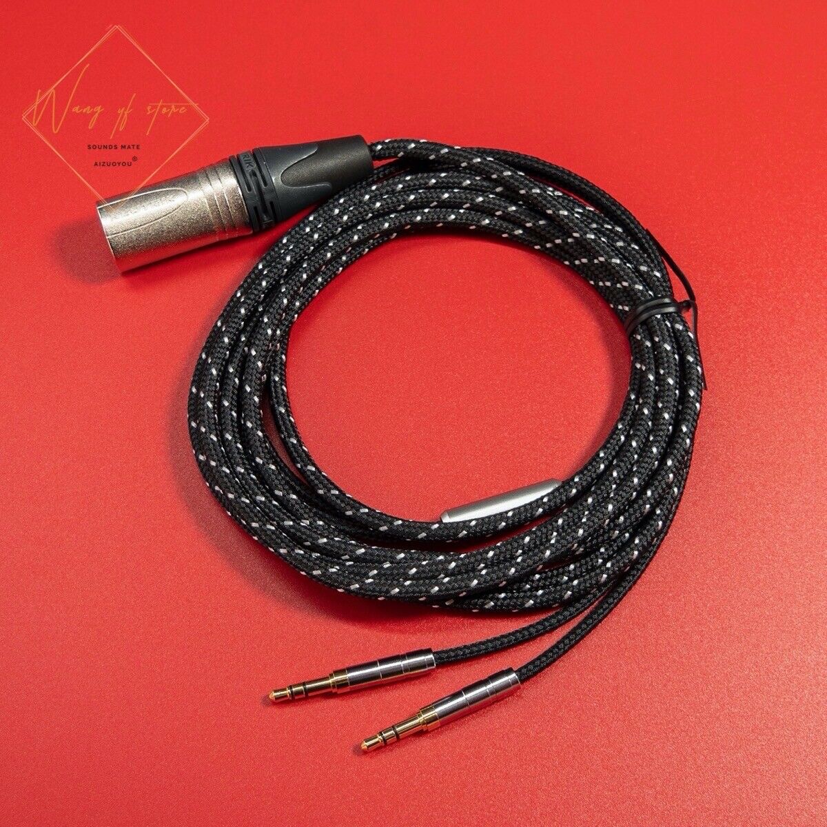 Hifi Balanced Audio Cable For Sony MDR Z7 Headphone 6.35mm Hifi Balanced Audio Cable For Sony MDR Z7 Headphone 6.35mm