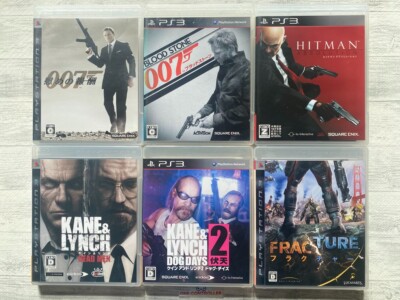 SONY PS3 007 Quantum Of Solace & Bloodstone & Hitman & Kane & Lynch  & Fracture
