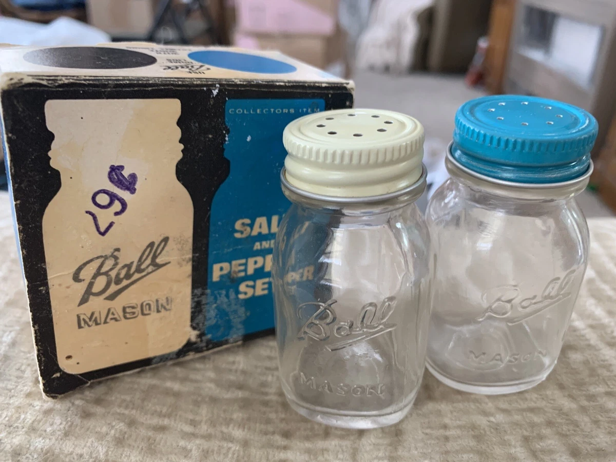 Ball salt and on sale pepper shakers