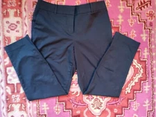 Ann Taylor  Navy Blue  Pants  10  Stretch Made in Indonesia 