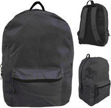 Moda West 17 Basic Backpack, Grey