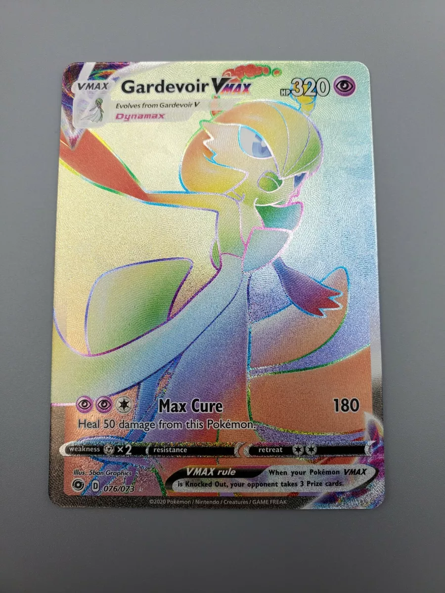  Pokemon - Gardevoir VMAX - 076/073 - Secret Rare : Toys & Games