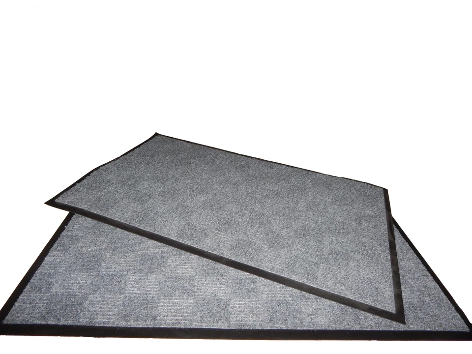 2 pcs 18" x 30" Vinyl Floor Mat for Indoor or Outdoor Use, Utility Multi-Purpose - Image 2 of 3