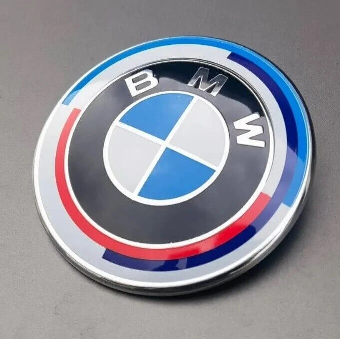 Logotipo emblema BMW 82mm M 50º aniversário F20 F22 F30 F34 genuíno - Imagem 4 de 4
