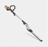 VonHaus Pole Hedge Trimmer Cordless, Long Reach Telescopic Cutter, 20V Battery