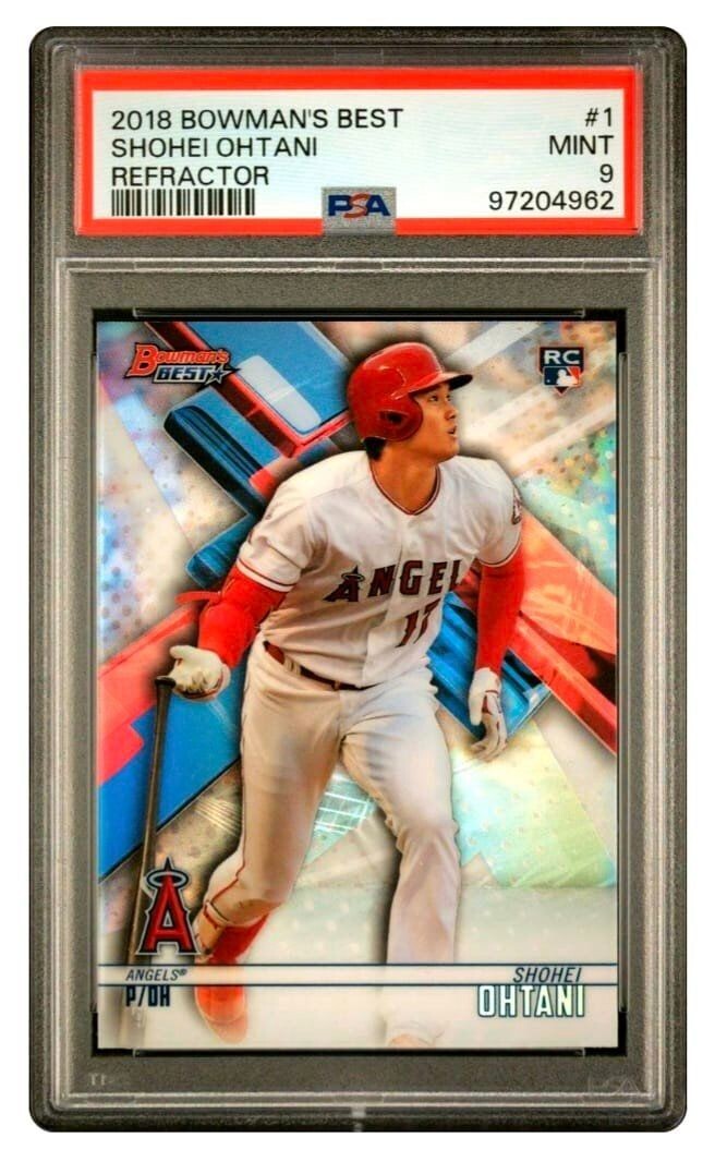 大谷翔平 2018 Bowman's Best Refractor Shohei