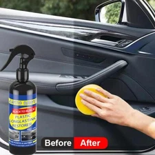 Car Plastic Restorer Back to Black Gloss Car Cleaning Products Plastic Leather