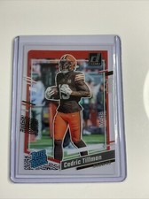 2023 Panini Clearly Cedric Tillman #54 Rated Rookie Cleveland Browns NFL RC