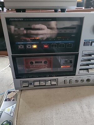 Sound Design AM/FM Stereo Receiver/Cassette Recorder #5639