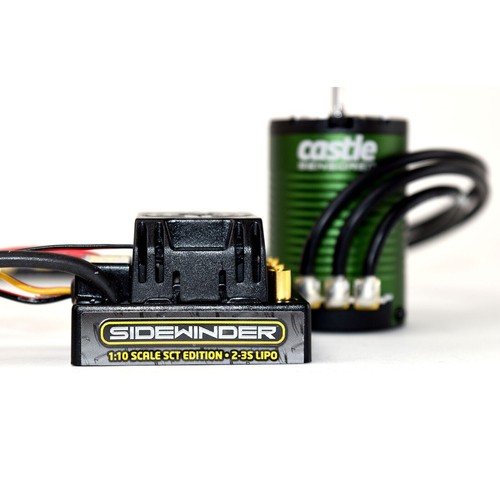Motor con sensor sin escobillas Castle Sindwinder SCT impermeable ESC 1410-3800KV 3,17 mm - Imagen 4 de 4